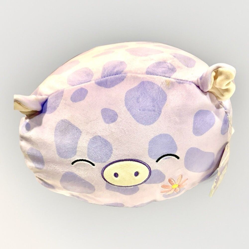Squishmallows Pammy Pig Stackables Purple Spotted Plush 12 Inch NWT STK12 #9-2